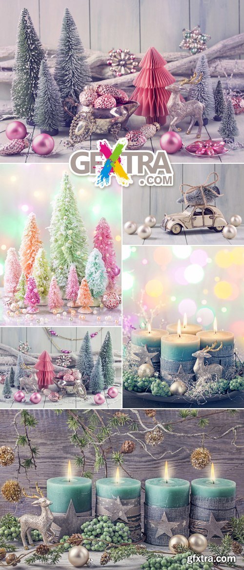 Stock Photo - Vintage Christmas Backgrounds 7