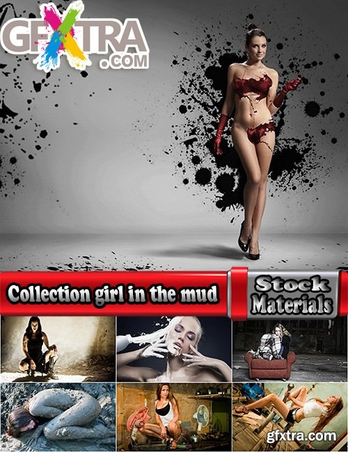 Collection girl in the mud dust woman 25 HQ Jpeg