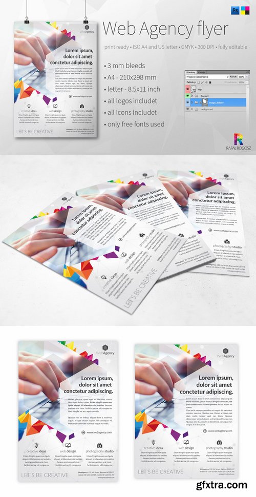 CM - Web Agency flyer 452073