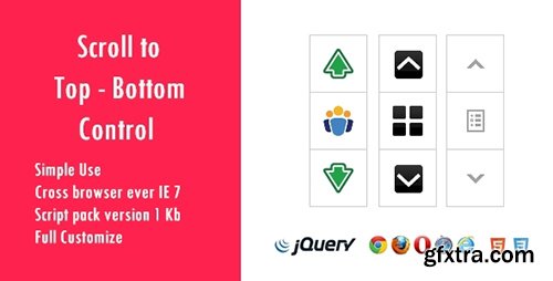CodeCanyon - Scroll to Top - Bottom Control v1.0 - 4248703