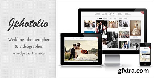 ThemeForest - JPhotolio v4.6.2 - Responsive Wedding Photography WP Theme - 2820793