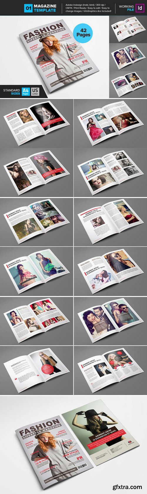 CM - Magazine Template 01 437125