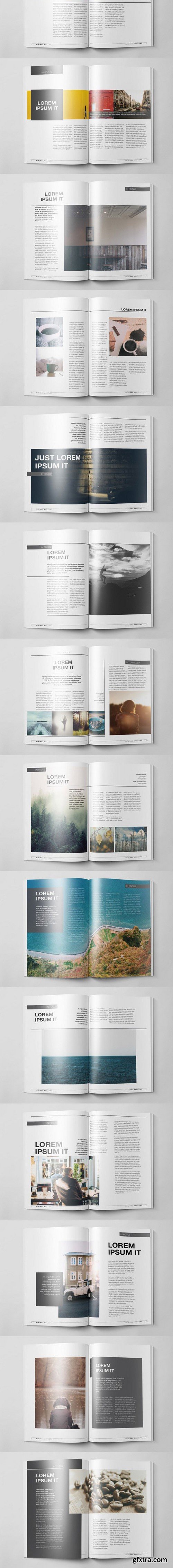 CM - Minimal Magazine Template 453518