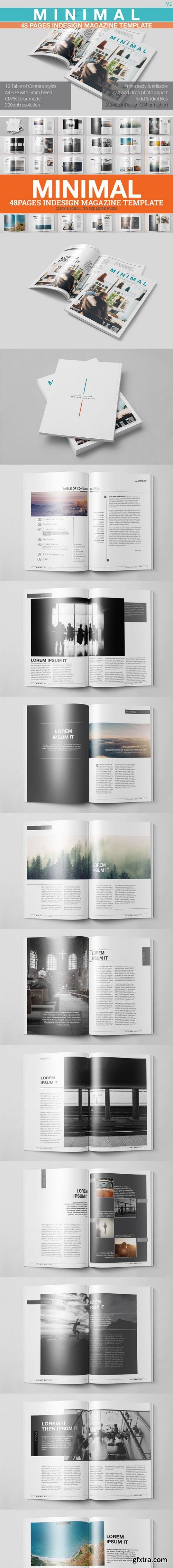 CM - Minimal Magazine Template 453518