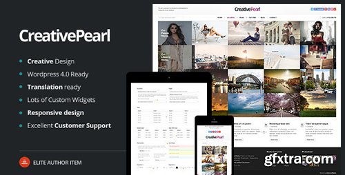 ThemeForest - CreativePearl v1.3 - Photography Responsive WP Theme - 4731467