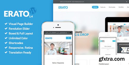 ThemeForest - Erato v1.5 - Multipurpose WordPress Theme - 7022408