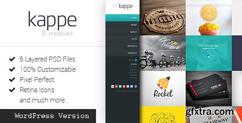 ThemeForest - Kappe v1.6 - Full Screen Portfolio & Blog WP Theme - 6854128