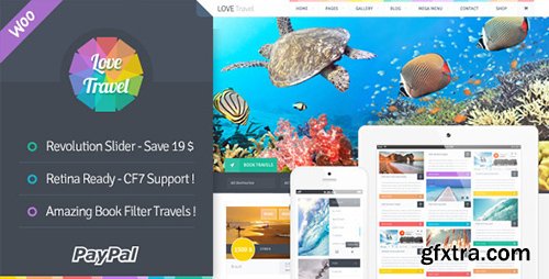 ThemeForest - Love Travel v2.4 - Creative Travel Agency WordPress - 7704831