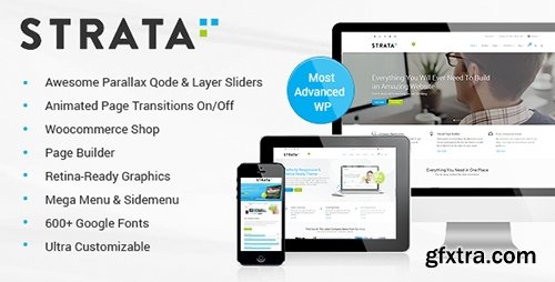 ThemeForest - Strata v1.9.1 - Professional Multi-Purpose Theme - 6808409