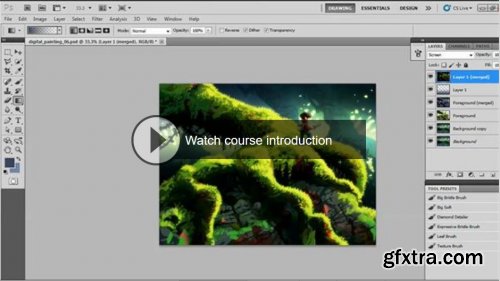 Creating a Digital Painting with Photoshop CS5