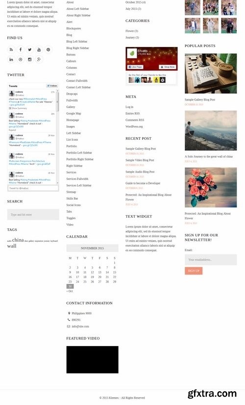 CM - Kleenex - Minimalist WordPress Theme 454249