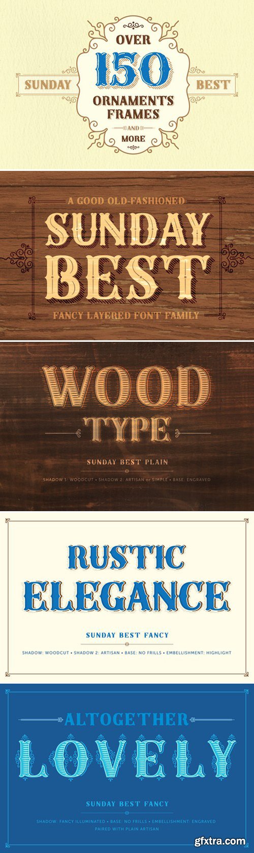 CM - Sunday Best Complete Family 22501 85 FONT!