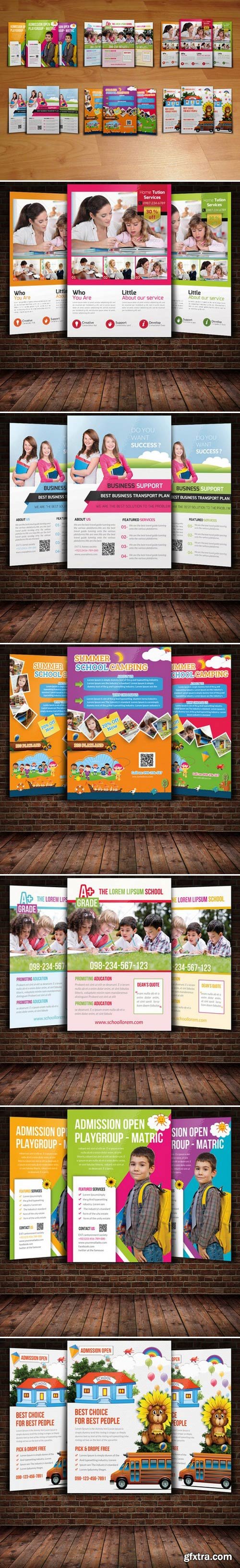 CM - School Admission Flyer Bundle 253038