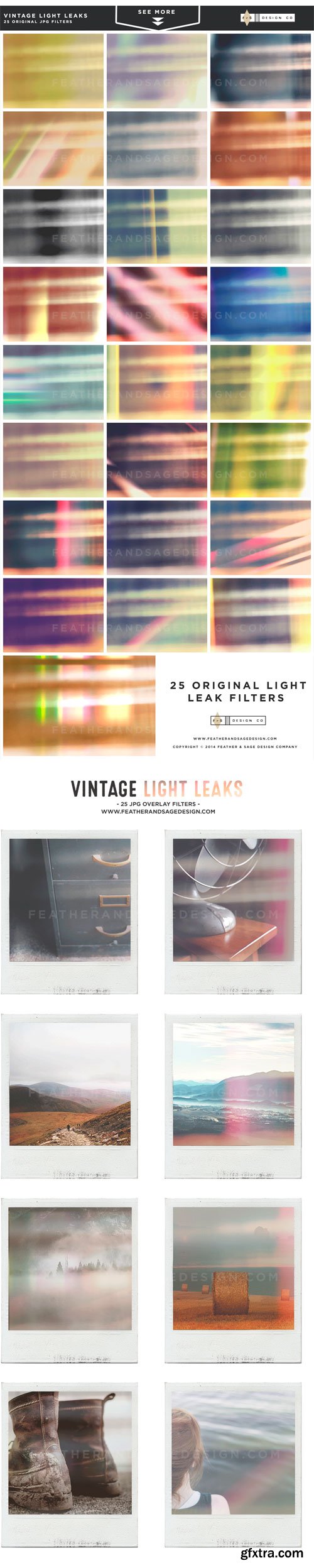 CM 110634 - Vintage Light Leak Bundle