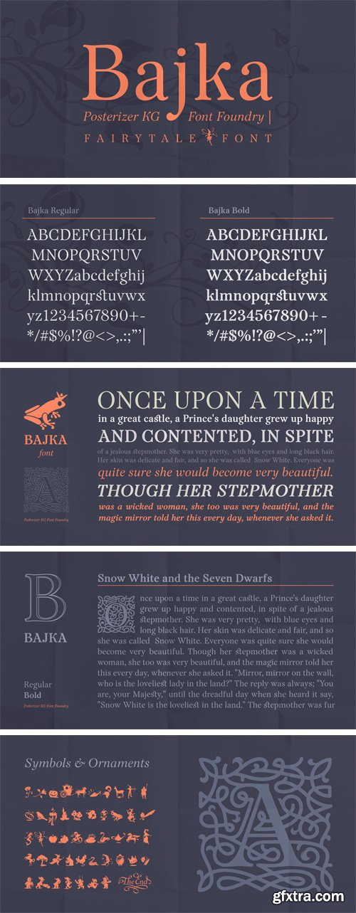 Bajka Font Family