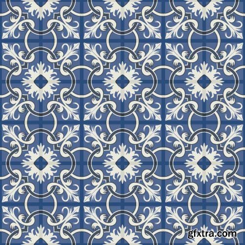 Seamless Tile Patterns Part 02 - 15x EPS