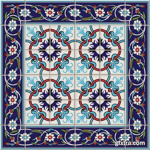 Seamless Tile Patterns Part 02 - 15x EPS