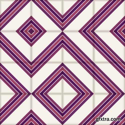 Seamless Tile Patterns Part 03 - 15x EPS