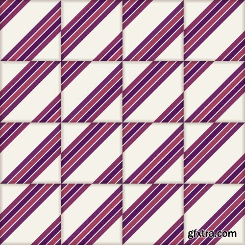 Seamless Tile Patterns Part 03 - 15x EPS