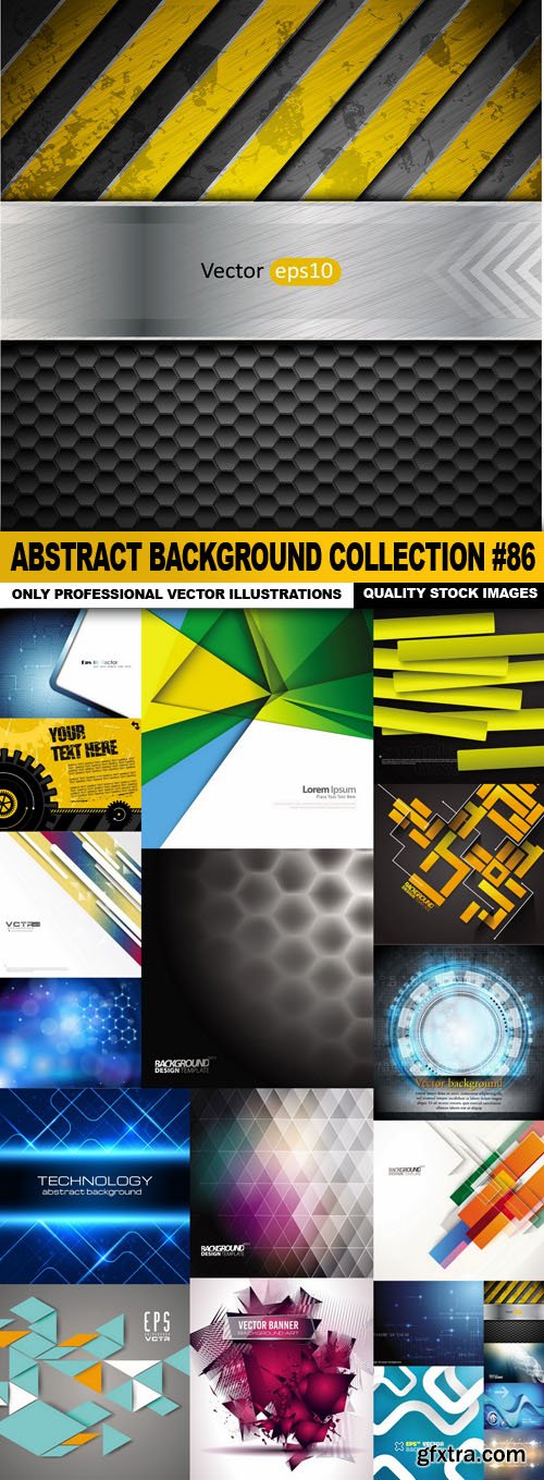 Abstract Background Collection #86 - 20 Vector