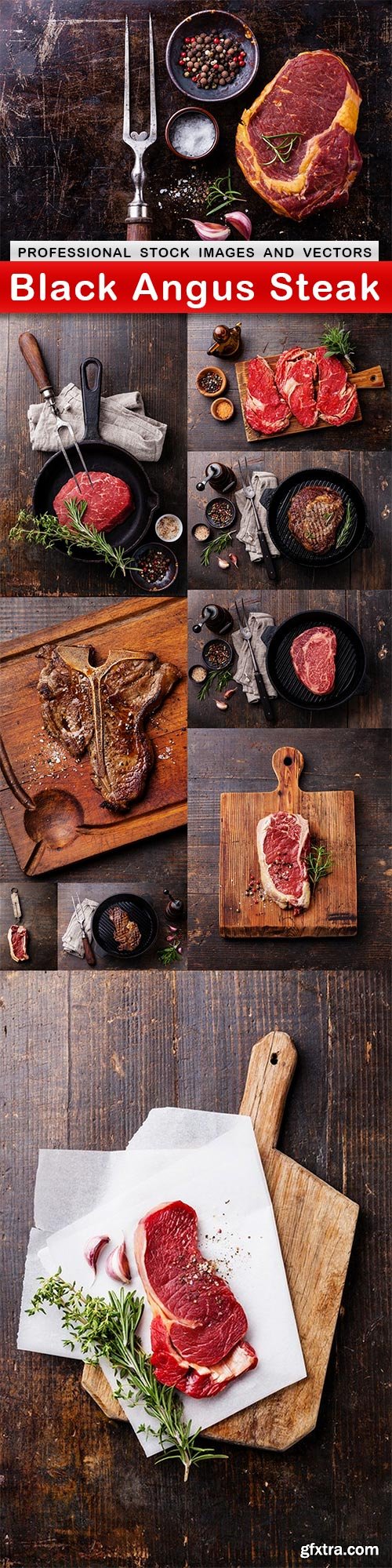 Black Angus Steak - 10 UHQ JPEG