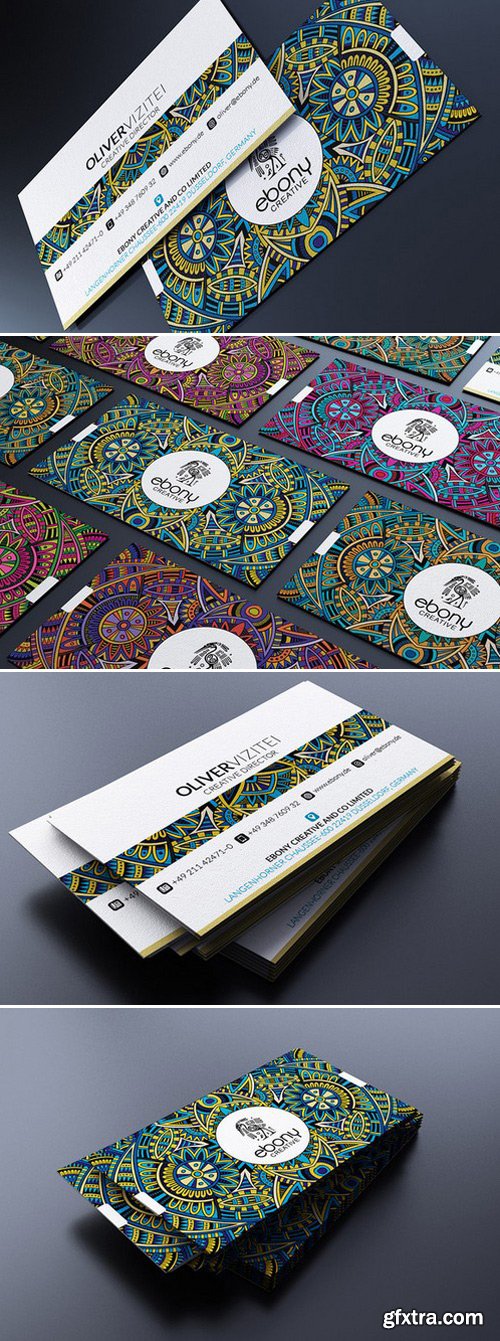 CM - Colorful Business Card 162320