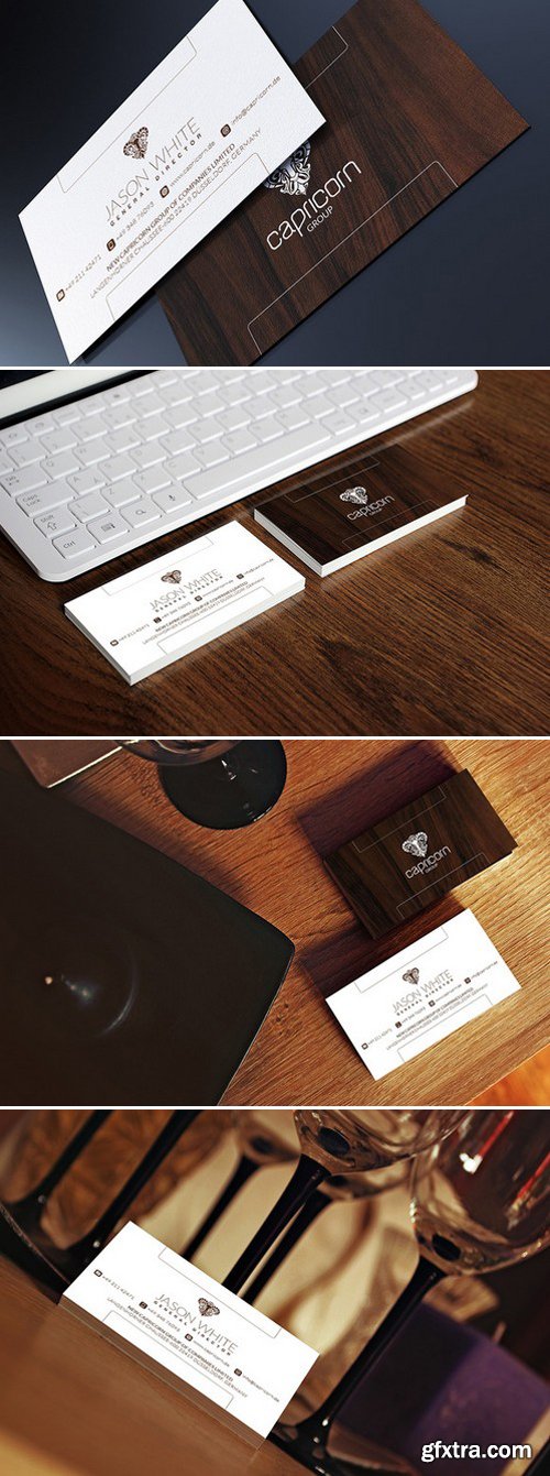 CM - Wood Business Card 350962