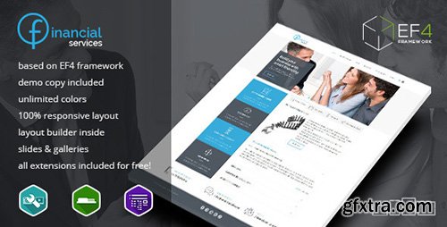 ThemeForest - Financial Services v1.01 - multipurpose Joomla 3.x template - 10084019