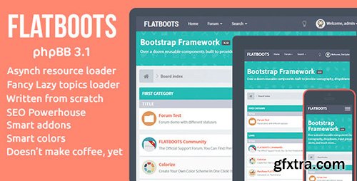 ThemeForest - FLATBOOTS - phpBB 3.1 and 3.0 - 8536771