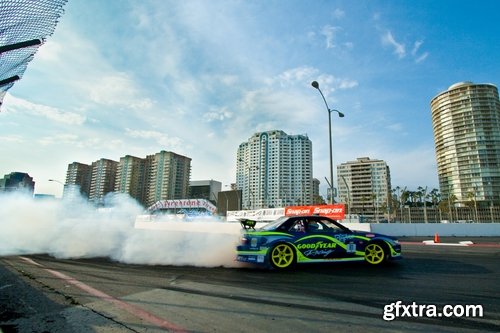 Collection of extreme motor sport drifting wheel slip sliding on the asphalt 25 HQ Jpeg