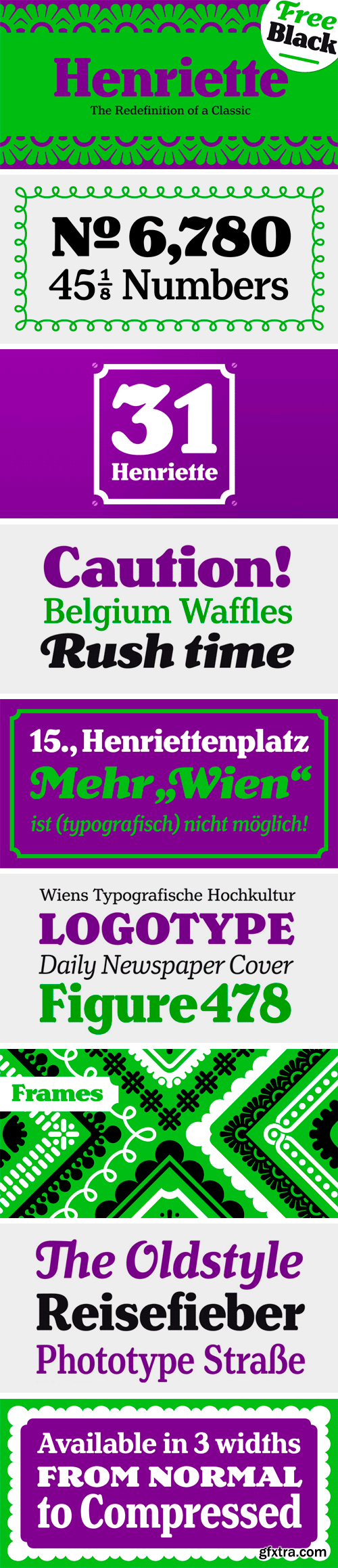 Henriette Font Family