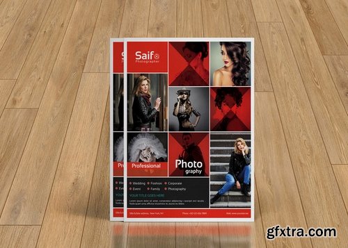 CM - Photography Flyer | 3 Color | V134 450564