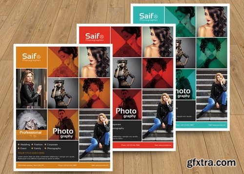 CM - Photography Flyer | 3 Color | V134 450564