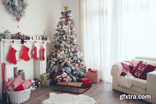 Christmas home interior