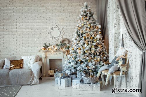 Christmas home interior