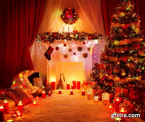 Christmas home interior