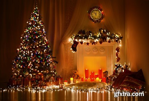 Christmas home interior