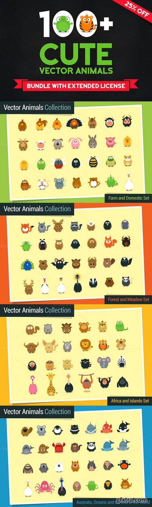 CM - 100+ Vector Animals BUNDLE 458143