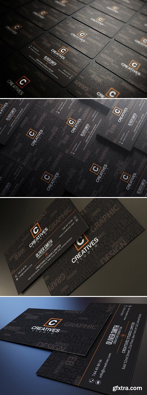 CM - Typography Business Card 270456