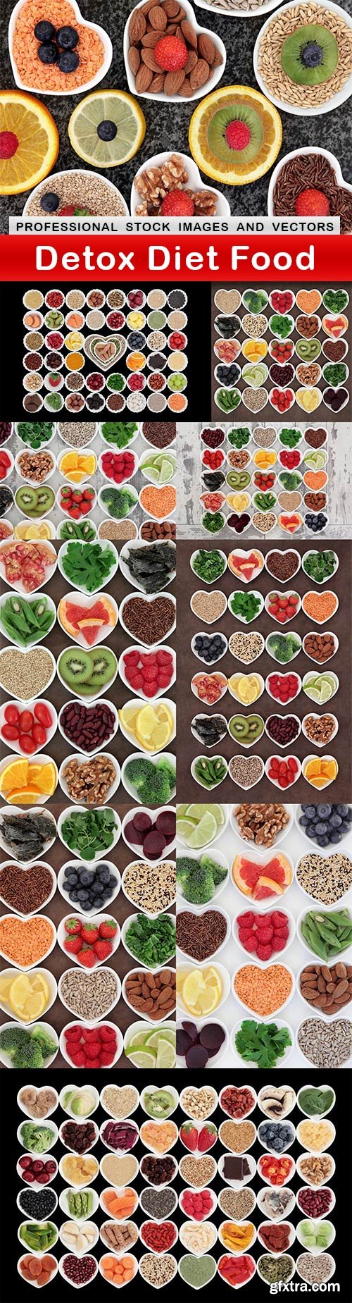 Detox Diet Food - 10 UHQ JPEG