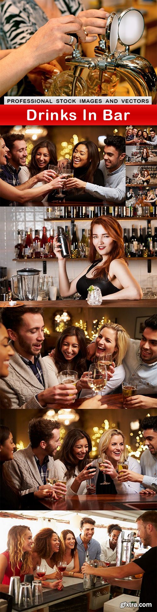 Drinks In Bar - 10 UHQ JPEG