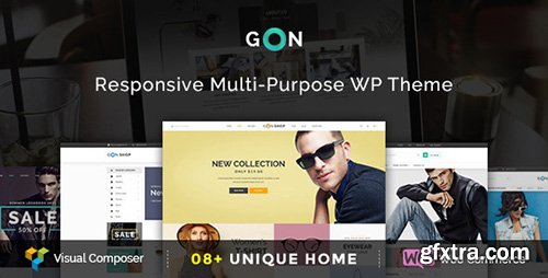 ThemeForest - Gon v1.0.0 - Responsive Multi-Purpose WordPress Theme - 13573615