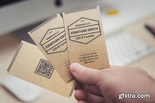 CM - Simple Textured Business Card - 20 223788