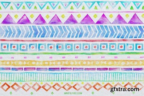 CM - 53 Aztec Watercolour Brushes 5995