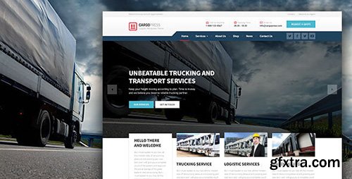 ThemeForest - CargoPress v1.4.0 - Logistic, Warehouse & Transport WP - 11601531