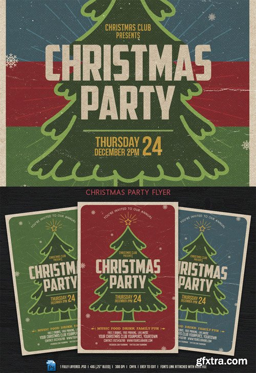 CM - Christmas Party FLyer 458201