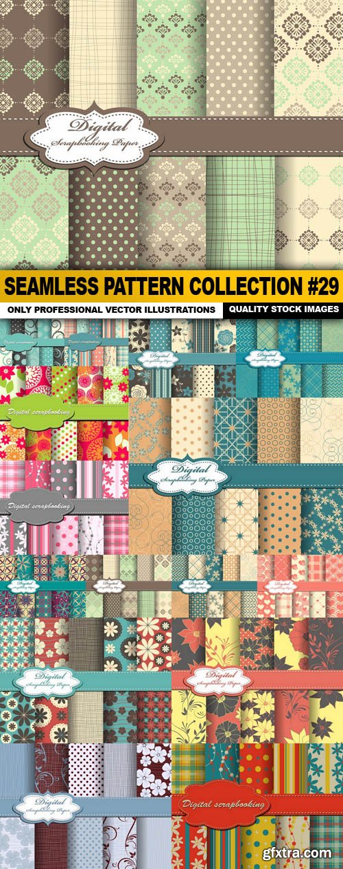 Seamless Pattern Collection #29 - 15 Vector