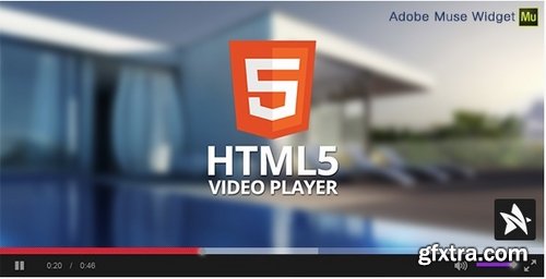 CodeCanyon - HTML5 Video Player for Adobe Muse 13331846