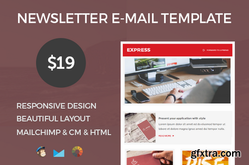 CM - Express - Responsive E-mail Template 338378