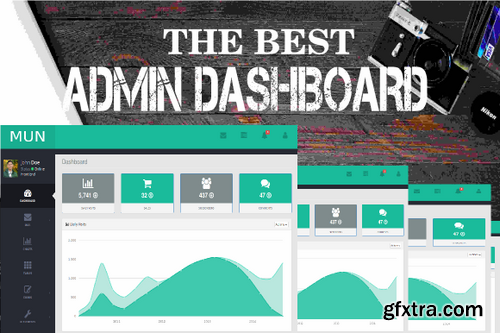 CM - MUN - Admin Dashboard Template 392580